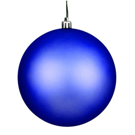 12" Periwinkle Matte Ball Ornament