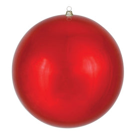 24" Giant Red Shiny UV-Resistant Ball Ornament