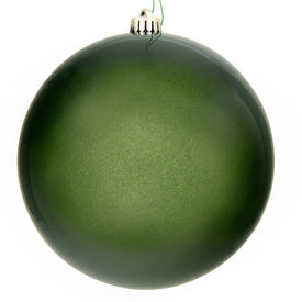 10" Juniper Green Candy Ball Ornament