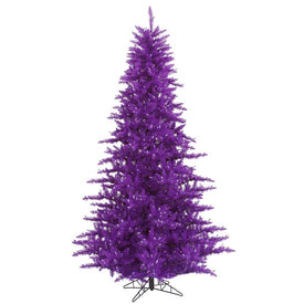 4.5' x 34" Unlit Artificial Purple Fir Tree with 525 Tips