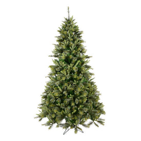 6.5' x 42" Pre-Lit Artificial Cashmere Slim Tree with 450 Multi-Color LED Lights