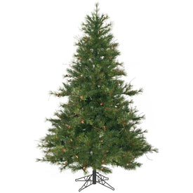 7.5' x 63" Unlit Artificial Mixed Country Pine Tree Pine Tree with 1624 Tips