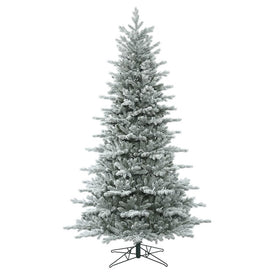 6.5' x 44" Unlit Artificial Frosted Eastern Fir Tree with 1590 Tips