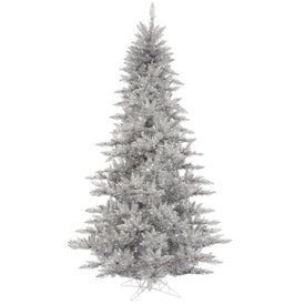 4.5' x 34" Unlit Artificial Silver Fir Tree with 525 Tips