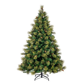 Vickerman 6.5' x 56" Emerald Mixed Fir Artificial Christmas Tree, Unlit