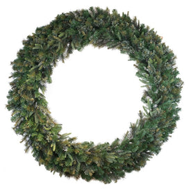 84" Unlit Artificial Cashmere Wreath with 936 Tips
