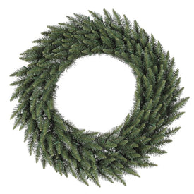 84" Unlit Artificial Camden Fir Tree with Wreath with 1260 Tips