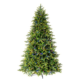 6.5' x 48" Pre-Lit Artificial Jersey Fraser Fir Tree with 500 Color-Changing LED Lights