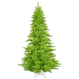 7.5' x 52" Unlit Artificial Lime Fir Tree with 1634 Tips