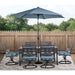 MCLRDN7PCSQSW6-SU-B Outdoor/Patio Furniture/Patio Dining Sets