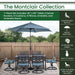 MCLRDN7PCSQSW6-SU-B Outdoor/Patio Furniture/Patio Dining Sets