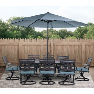 MCLRDN9PCSW8-SU-B Outdoor/Patio Furniture/Patio Dining Sets
