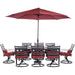 MCLRDN9PCSW8-SU-C Outdoor/Patio Furniture/Patio Dining Sets
