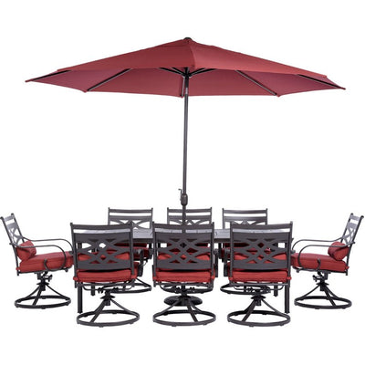 Product Image: MCLRDN9PCSW8-SU-C Outdoor/Patio Furniture/Patio Dining Sets