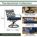 MCLRDN5PCSQSW4-SU-N Outdoor/Patio Furniture/Patio Dining Sets