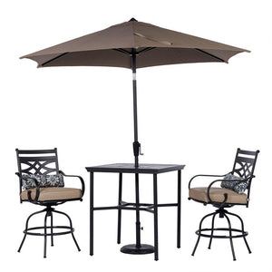 MCLRDN3PCBRSW2-SU-T Outdoor/Patio Furniture/Patio Dining Sets