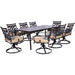 MCLRDN9PCSW8-TAN Outdoor/Patio Furniture/Patio Dining Sets