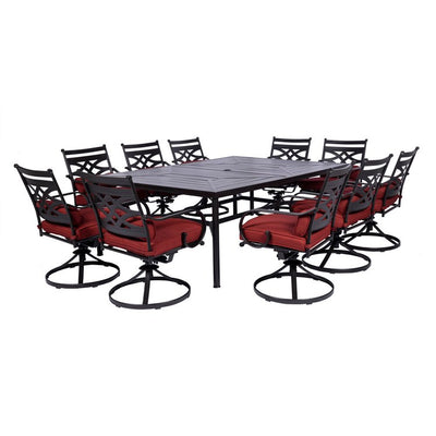 MCLRDN11PCSW10-CHL Outdoor/Patio Furniture/Patio Dining Sets