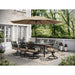 MCLRDN9PCSW8-SU-T Outdoor/Patio Furniture/Patio Dining Sets