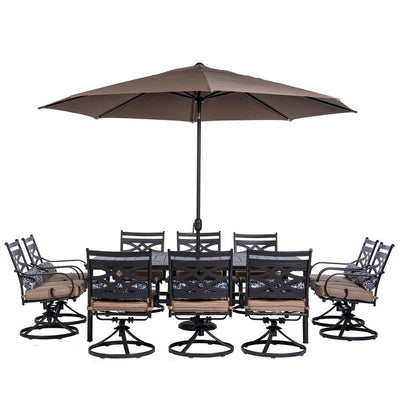 Product Image: MCLRDN11PCSW10-SU-T Outdoor/Patio Furniture/Patio Dining Sets