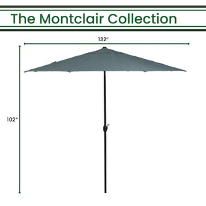 MCLRUMB11-BLU Outdoor/Outdoor Shade/Patio Umbrellas