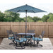 MCLRDN5PCSQSW4-SU-B Outdoor/Patio Furniture/Patio Dining Sets