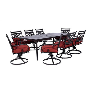 MCLRDN9PCSW8-CHL Outdoor/Patio Furniture/Patio Dining Sets