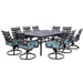 MCLRDN11PCSW10-BLU Outdoor/Patio Furniture/Patio Dining Sets