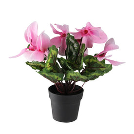 12" Pink Potted Hedychium Coronarium Spring Artificial Floral Arrangement