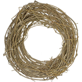 15" Unlit Natural Grapevine and Twig Artificial Spring Wreath