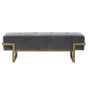 4575.BGRY/BRA Decor/Furniture & Rugs/Ottomans Benches & Small Stools