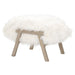 8036.SGRY-OAK/WHT Decor/Furniture & Rugs/Ottomans Benches & Small Stools