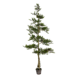6' Artificial Cedar Tree with 390 Leaves in Pot