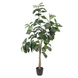 Vickerman 8' Artificial Potted Fiddle Tree.