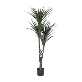 48" Artificial UV-Resistant Giant Yucca Tree with 124 Leaves
