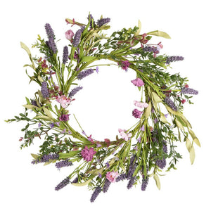 FY194024 Decor/Faux Florals/Wreaths & Garlands