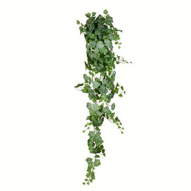 6' Artificial Green & White Grape Ivy Hanging Bush