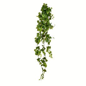 6' Artificial Green Pothos Leaf Hanging Bush