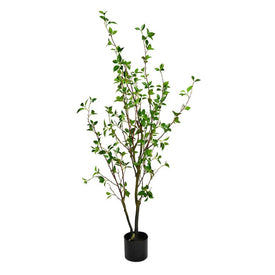 60" Artificial Baby Leaf Tree in Pot