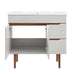 EEI-4670-GRY-WHI Bathroom/Vanities/Single Vanity Cabinets with Tops