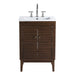 EEI-5114-WAL-WHI Bathroom/Vanities/Single Vanity Cabinets with Tops