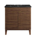 EEI-5418-WAL-BLK Bathroom/Vanities/Single Vanity Cabinets with Tops