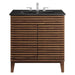 EEI-5418-WAL-BLK Bathroom/Vanities/Single Vanity Cabinets with Tops
