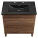 EEI-5418-WAL-BLK Bathroom/Vanities/Single Vanity Cabinets with Tops