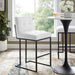 EEI-3857-BLK-WHI Decor/Furniture & Rugs/Counter Bar & Table Stools