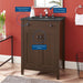 EEI-5356-WAL-BLK Bathroom/Vanities/Single Vanity Cabinets with Tops