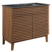 EEI-5396-WAL-BLK Bathroom/Vanities/Single Vanity Cabinets with Tops