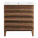 EEI-5422-WAL-WHI Bathroom/Vanities/Single Vanity Cabinets with Tops