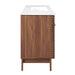 EEI-4439-WAL-WHI Bathroom/Vanities/Single Vanity Cabinets with Tops