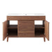EEI-4439-WAL-WHI Bathroom/Vanities/Single Vanity Cabinets with Tops